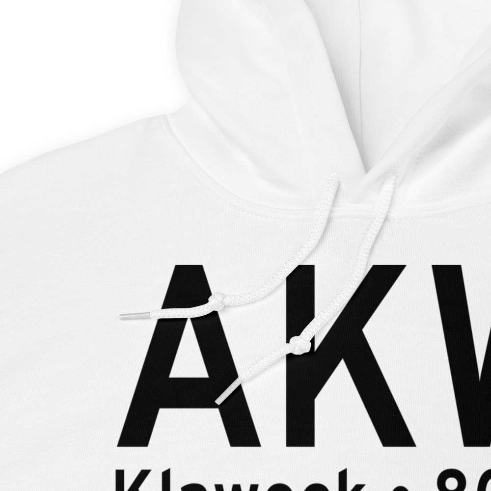 Klawock (PAKW) Airport Hoodie Sweatshirt 