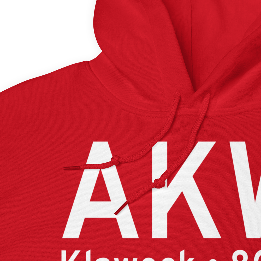 Klawock (PAKW) Airport Hoodie Sweatshirt 