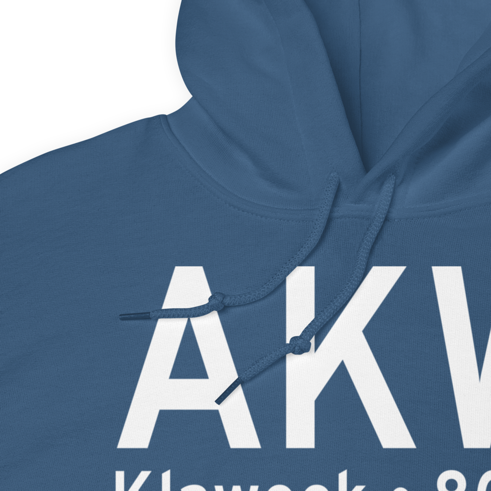 Klawock (PAKW) Airport Hoodie Sweatshirt 