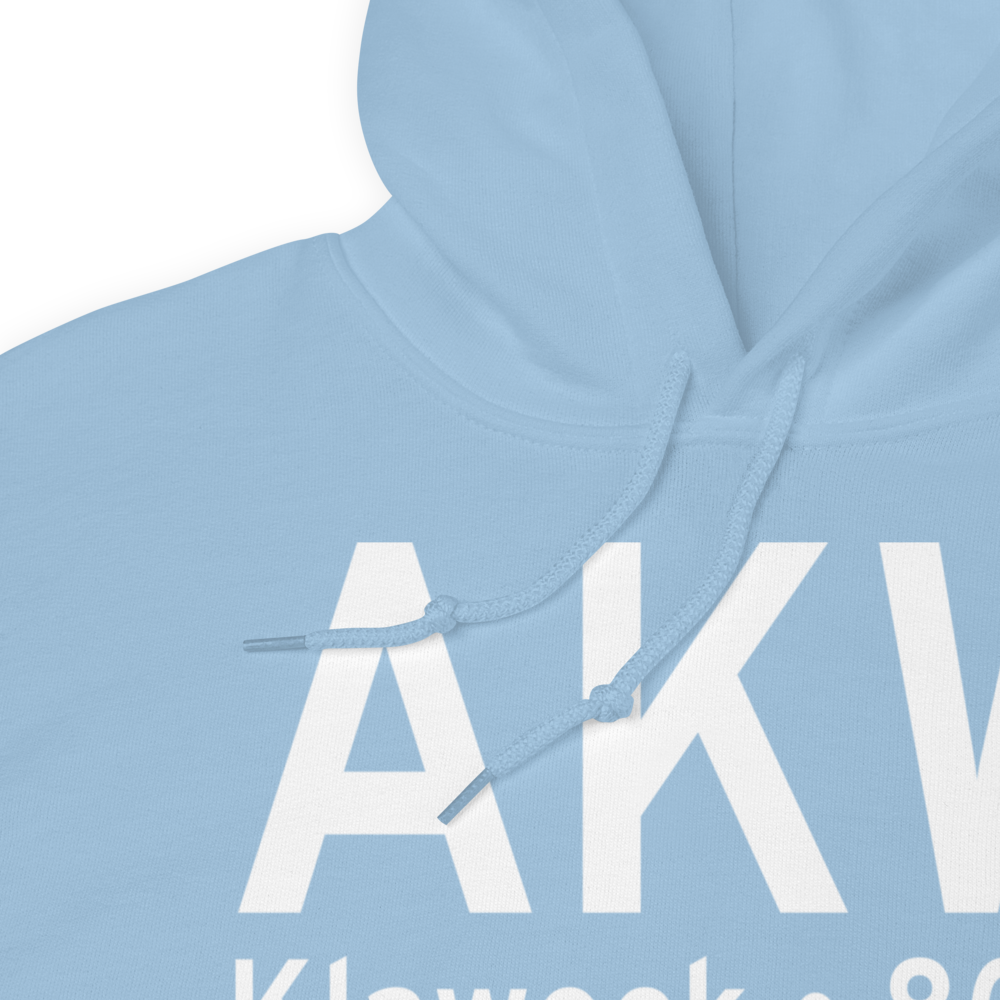 Klawock (PAKW) Airport Hoodie Sweatshirt 