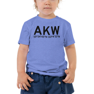 Klawock (PAKW) Airport Toddler T-Shirt