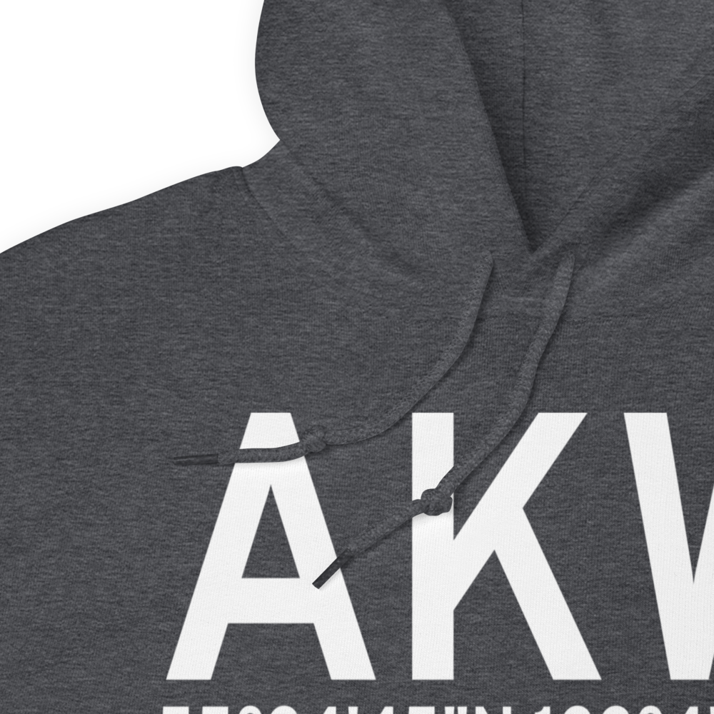 Klawock (PAKW) Airport Hoodie Sweatshirt 