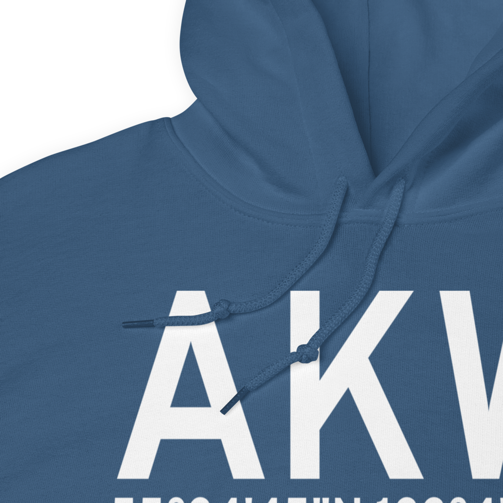 Klawock (PAKW) Airport Hoodie Sweatshirt 