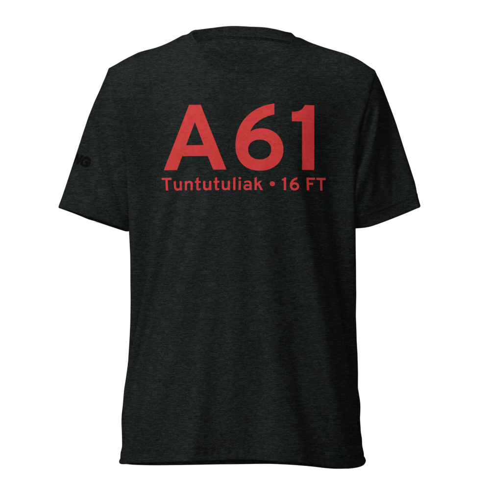 Tuntutuliak (A61) Airport Tri-blend T-Shirt 