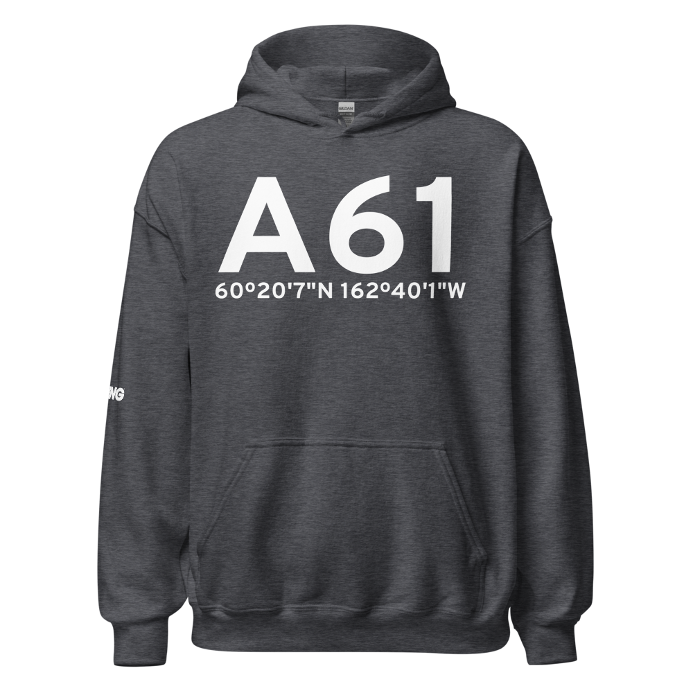 Tuntutuliak (A61) Airport Hoodie Sweatshirt 