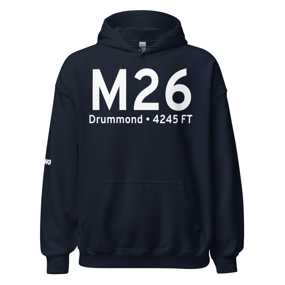 Drummond (M26) Airport Hoodie Sweatshirt 