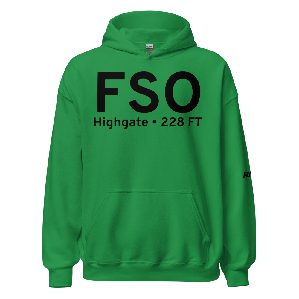 Highgate (KFSO) Airport Hoodie Sweatshirt 