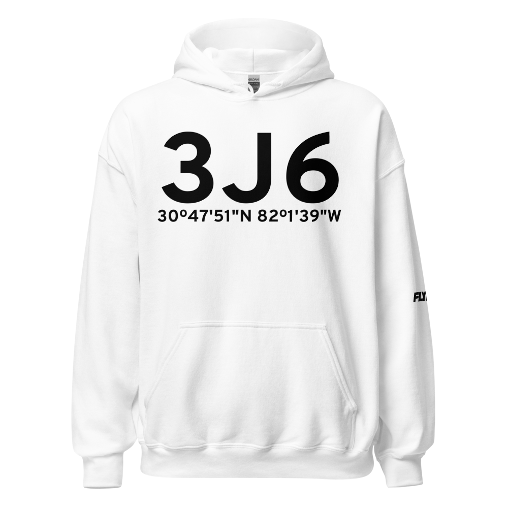 Folkston (3J6) Airport Hoodie Sweatshirt 