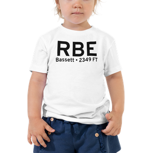 Bassett (KRBE) Airport Toddler T-Shirt