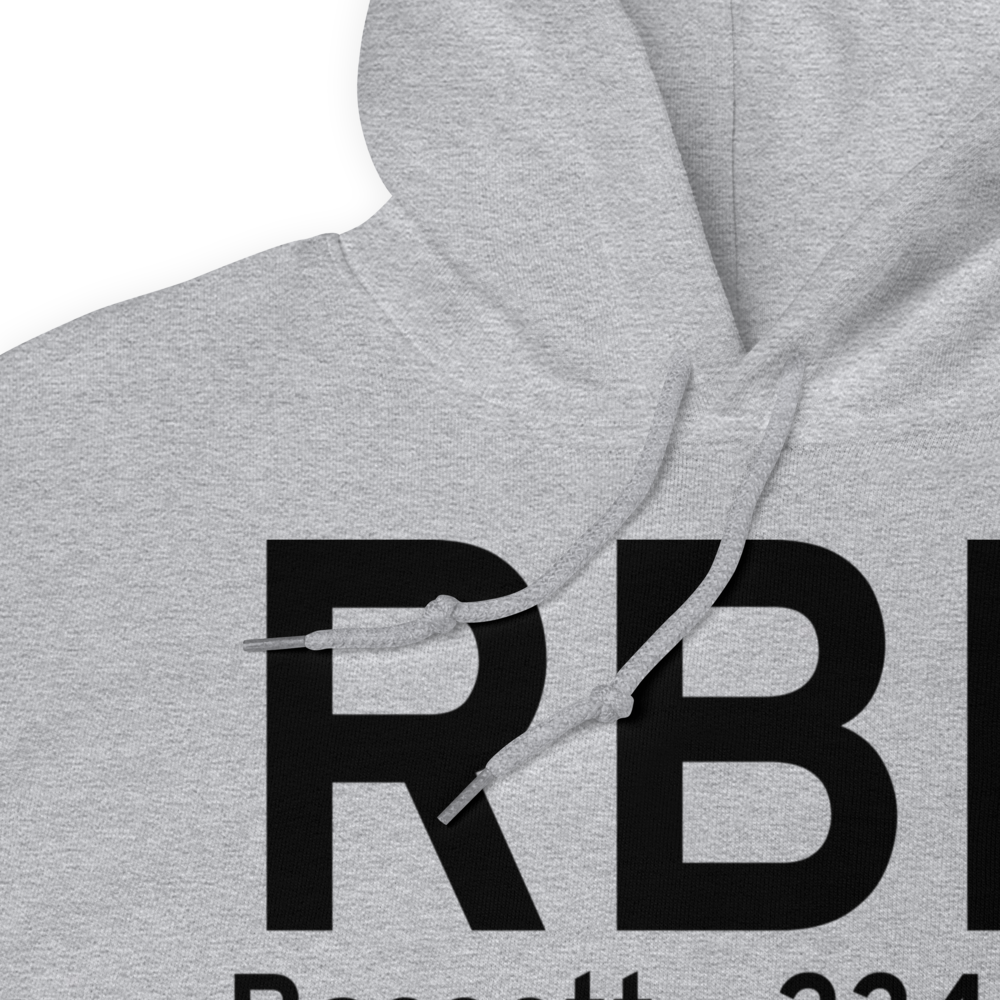 Bassett (KRBE) Airport Hoodie Sweatshirt 