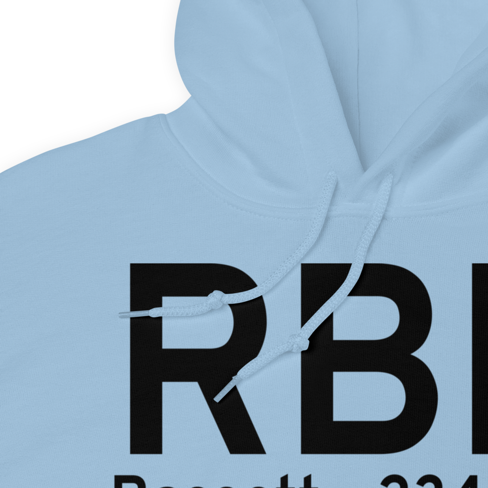 Bassett (KRBE) Airport Hoodie Sweatshirt 