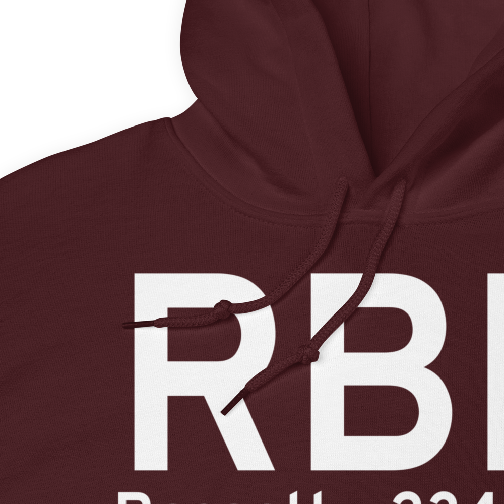 Bassett (KRBE) Airport Hoodie Sweatshirt 