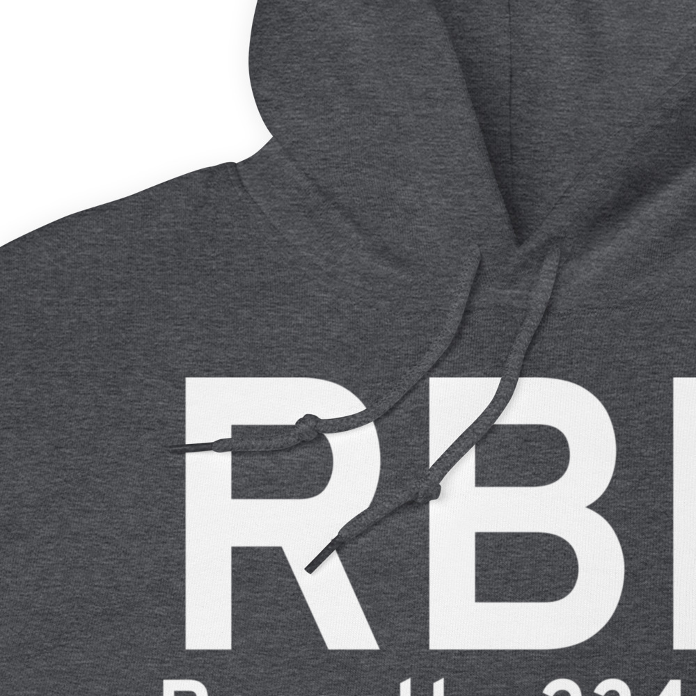 Bassett (KRBE) Airport Hoodie Sweatshirt 