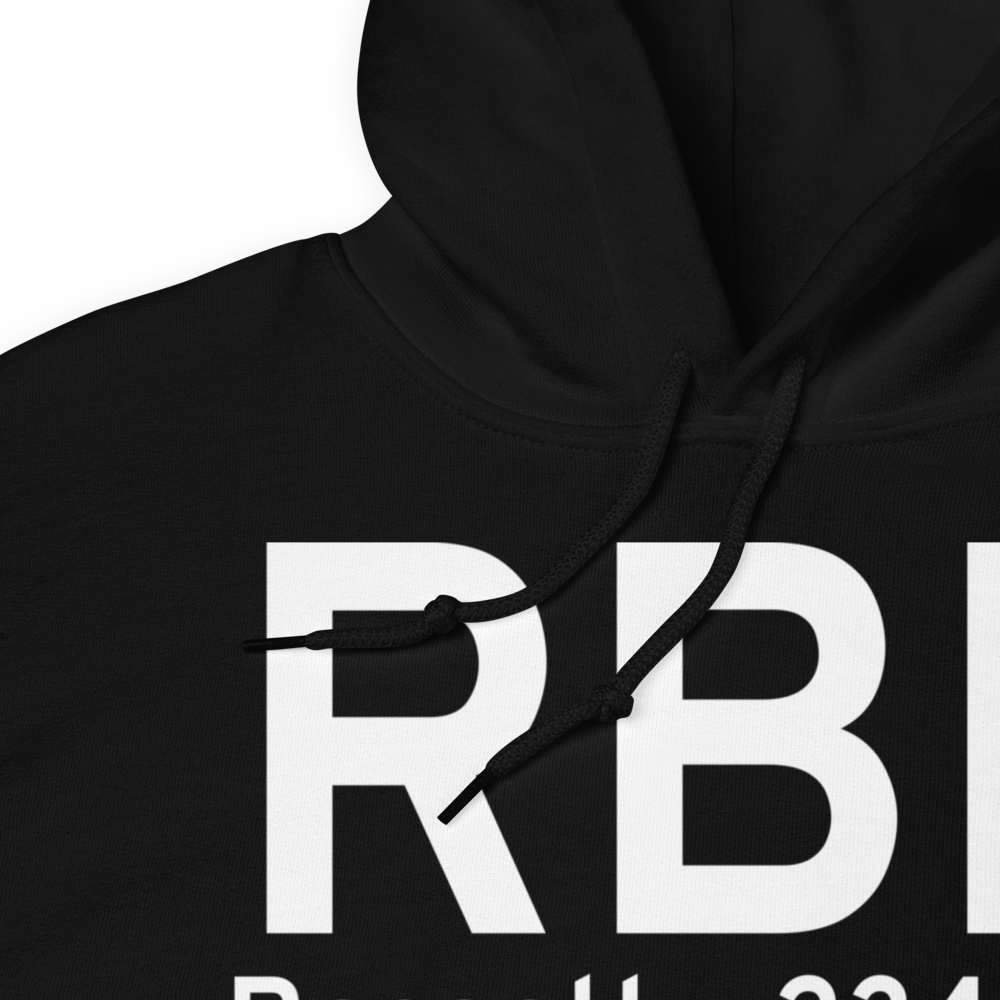 Bassett (KRBE) Airport Hoodie Sweatshirt 