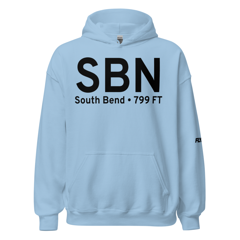 South Bend (KSBN) Airport Hoodie Sweatshirt 