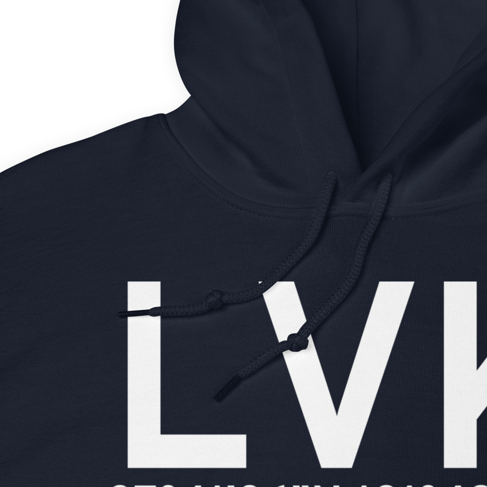 Livermore (KLVK) Airport Hoodie Sweatshirt 