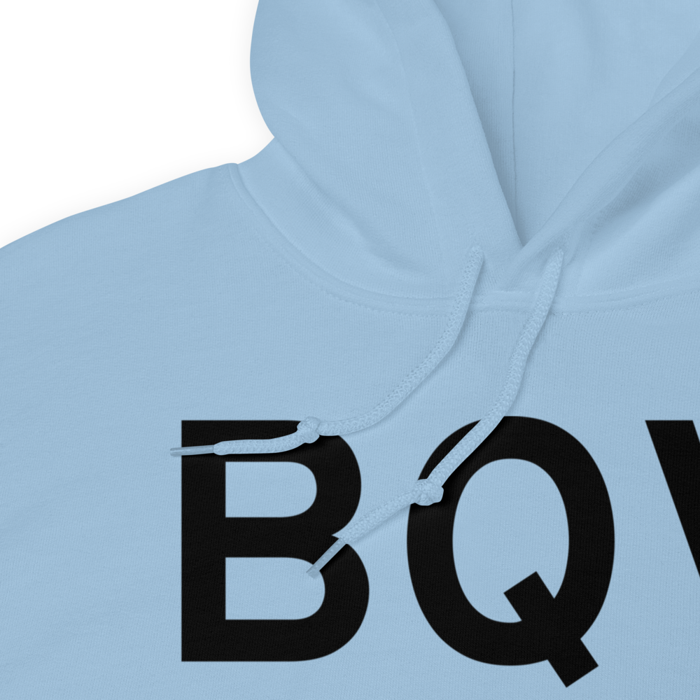 Gustavus (BQV) Airport Hoodie Sweatshirt 