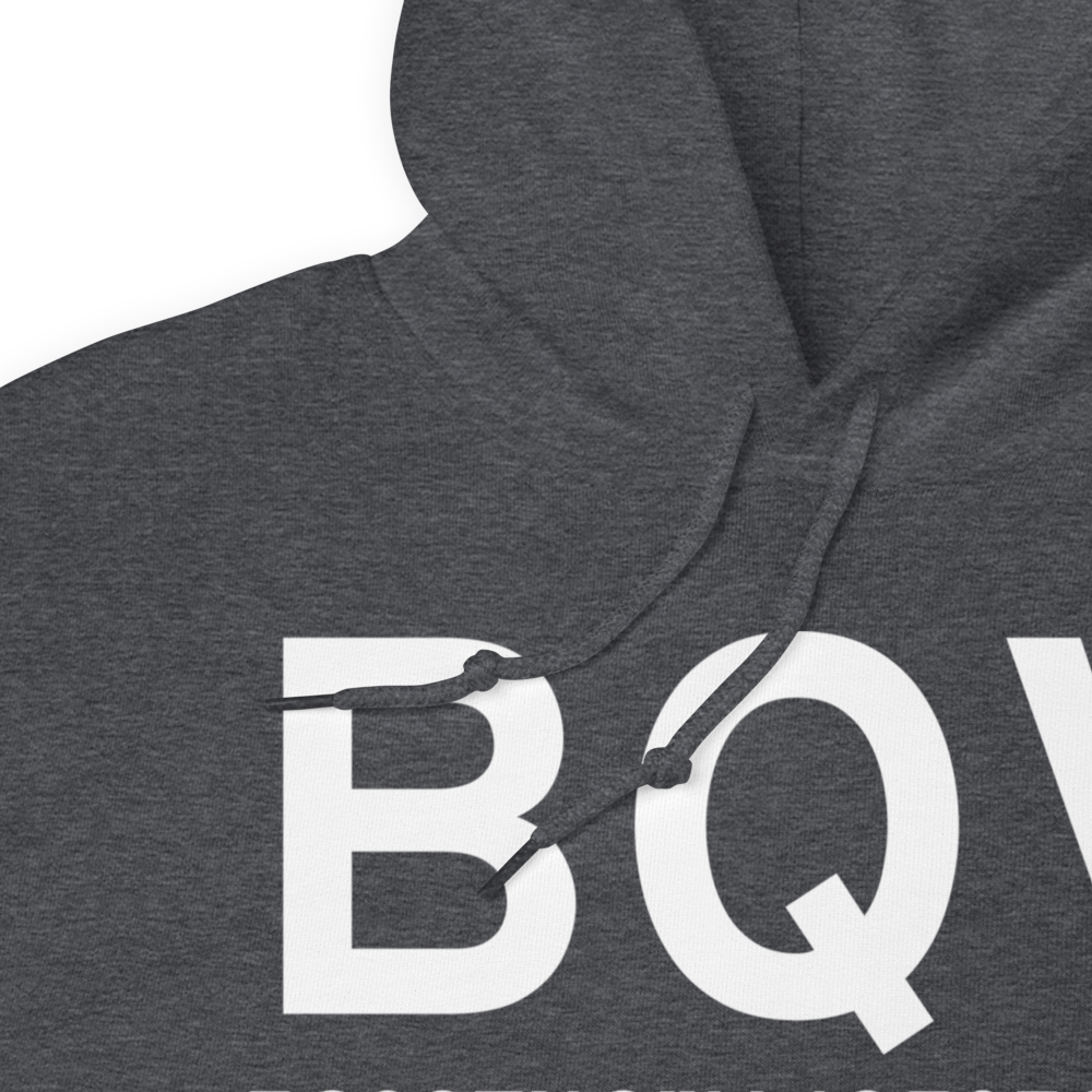 Gustavus (BQV) Airport Hoodie Sweatshirt 