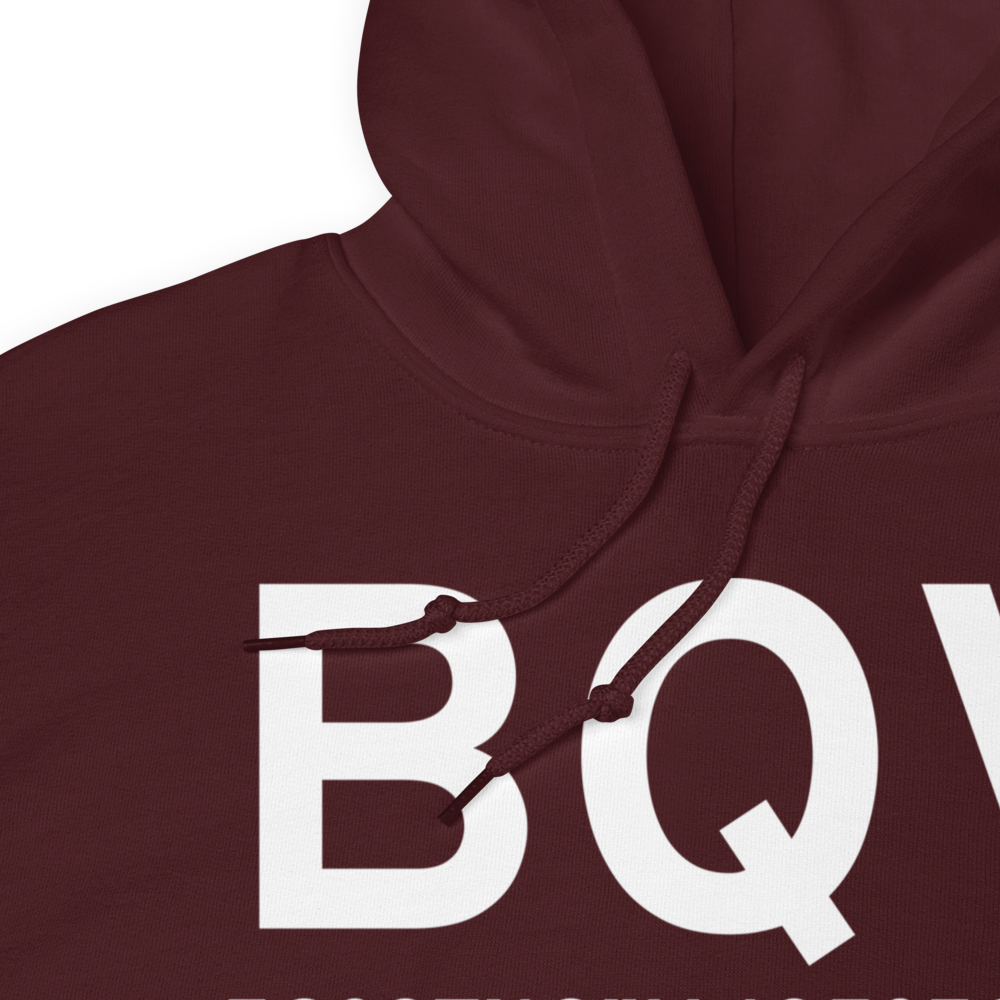 Gustavus (BQV) Airport Hoodie Sweatshirt 