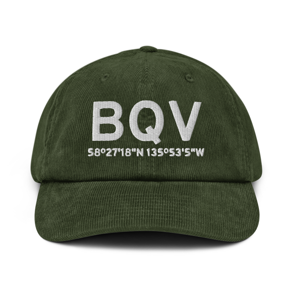 Gustavus (BQV) Airport Hat 