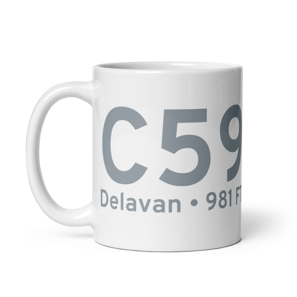 Delavan (C59) Airport Mug 