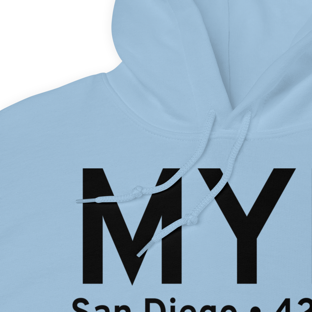 San Diego (KMYF) Airport Hoodie Sweatshirt 