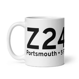 Portsmouth (KZ24) Airport Mug