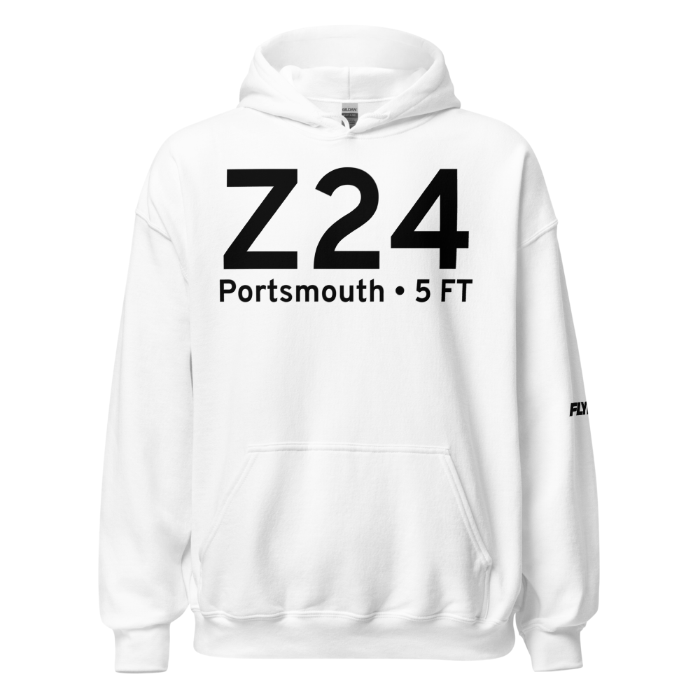 Portsmouth (KZ24) Airport Hoodie Sweatshirt 