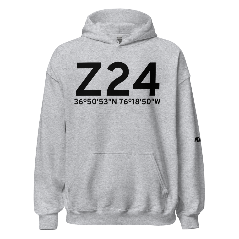 Portsmouth (KZ24) Airport Hoodie Sweatshirt 
