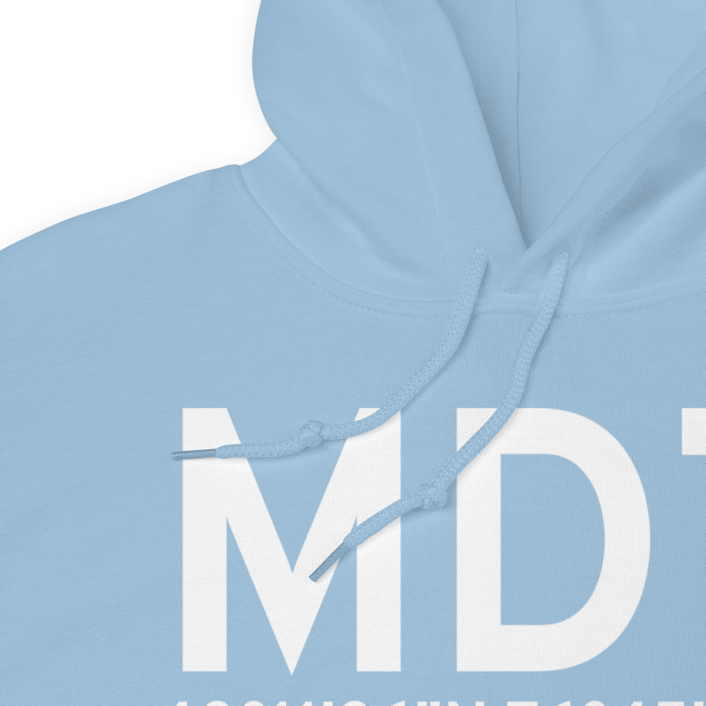 Harrisburg (KMDT) Airport Hoodie Sweatshirt 