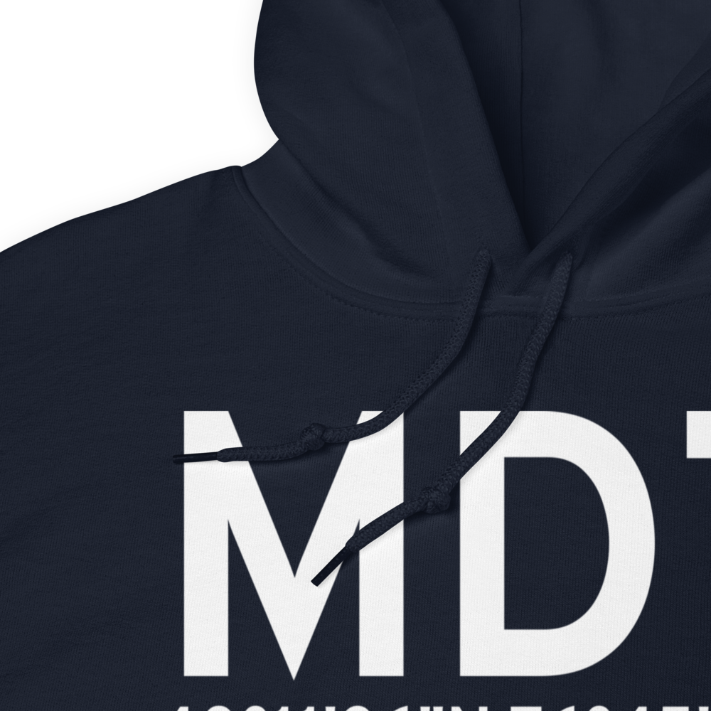 Harrisburg (KMDT) Airport Hoodie Sweatshirt 