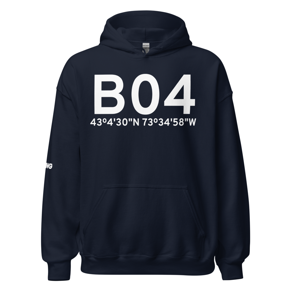 Schuylerville (B04) Airport Hoodie Sweatshirt 