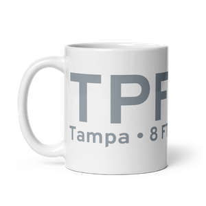 Tampa (KTPF) Airport Mug