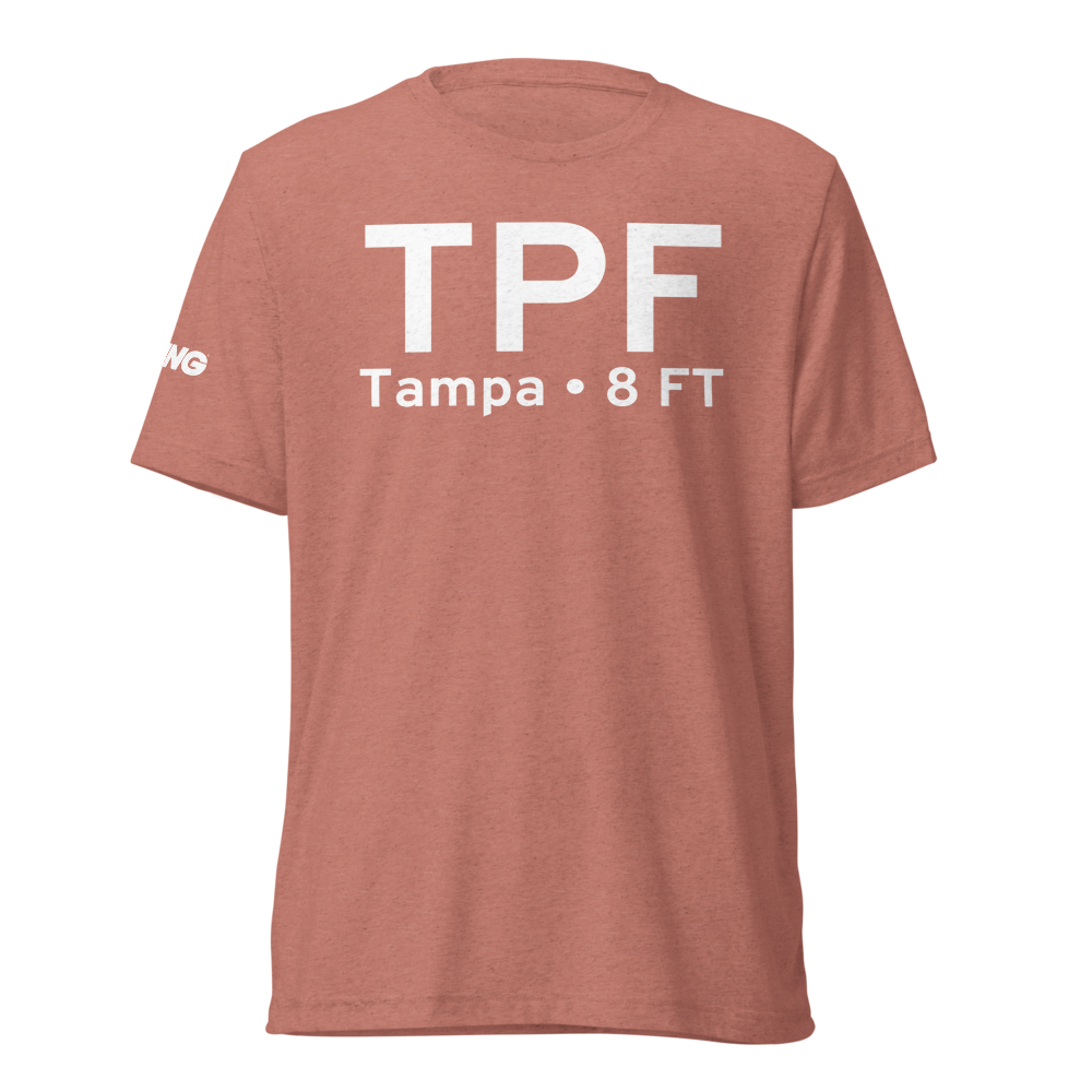 Tampa (KTPF) Airport Tri-blend T-Shirt 