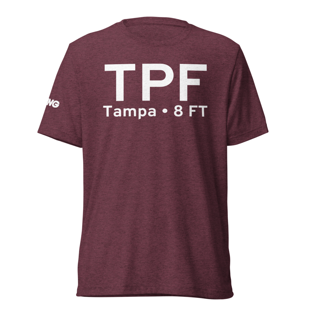 Tampa (KTPF) Airport Tri-blend T-Shirt 