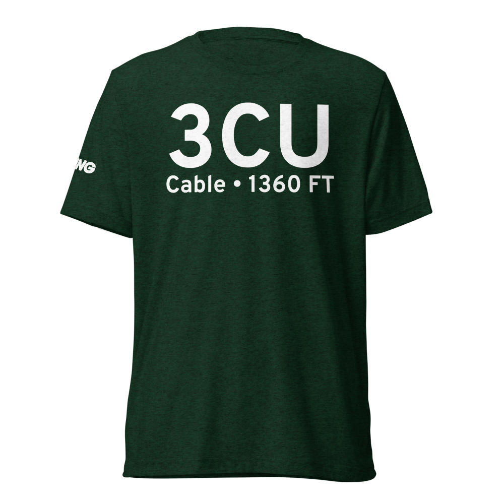 Cable (K3CU) Airport Tri-blend T-Shirt 