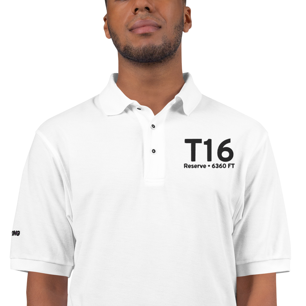 Reserve (KT16) Airport Port Authority Embroidered Polo Shirt 