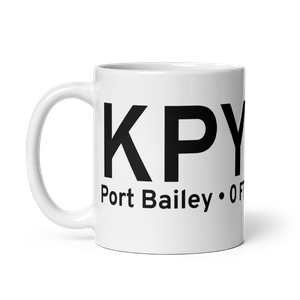 Port Bailey (KPY) Airport Mug