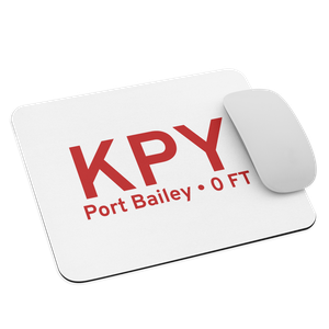 Port Bailey (KPY) Airport  Mouse Pad
