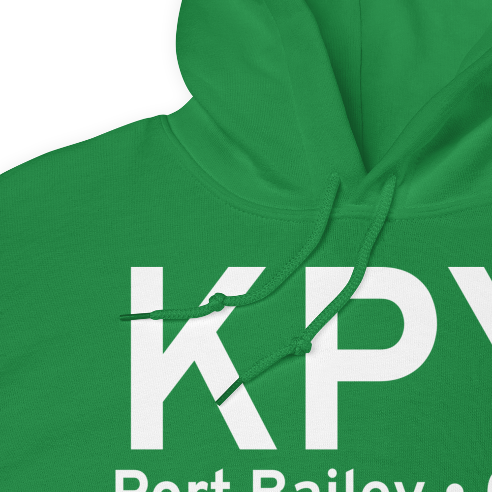 Port Bailey (KPY) Airport Hoodie Sweatshirt 