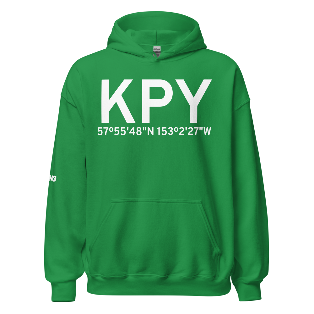 Port Bailey (KPY) Airport Hoodie Sweatshirt 