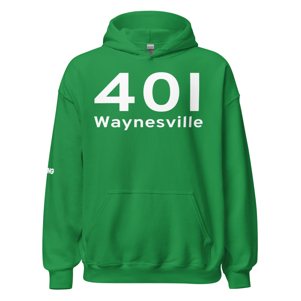 Waynesville (40I) Airport Hoodie Sweatshirt 
