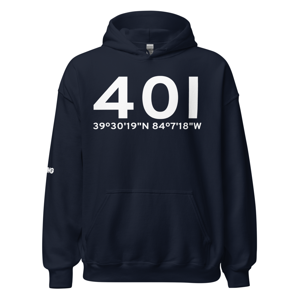 Waynesville (40I) Airport Hoodie Sweatshirt 