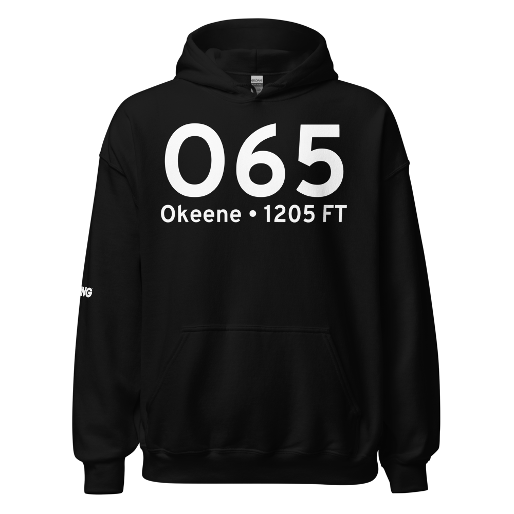Okeene (KO65) Airport Hoodie Sweatshirt 