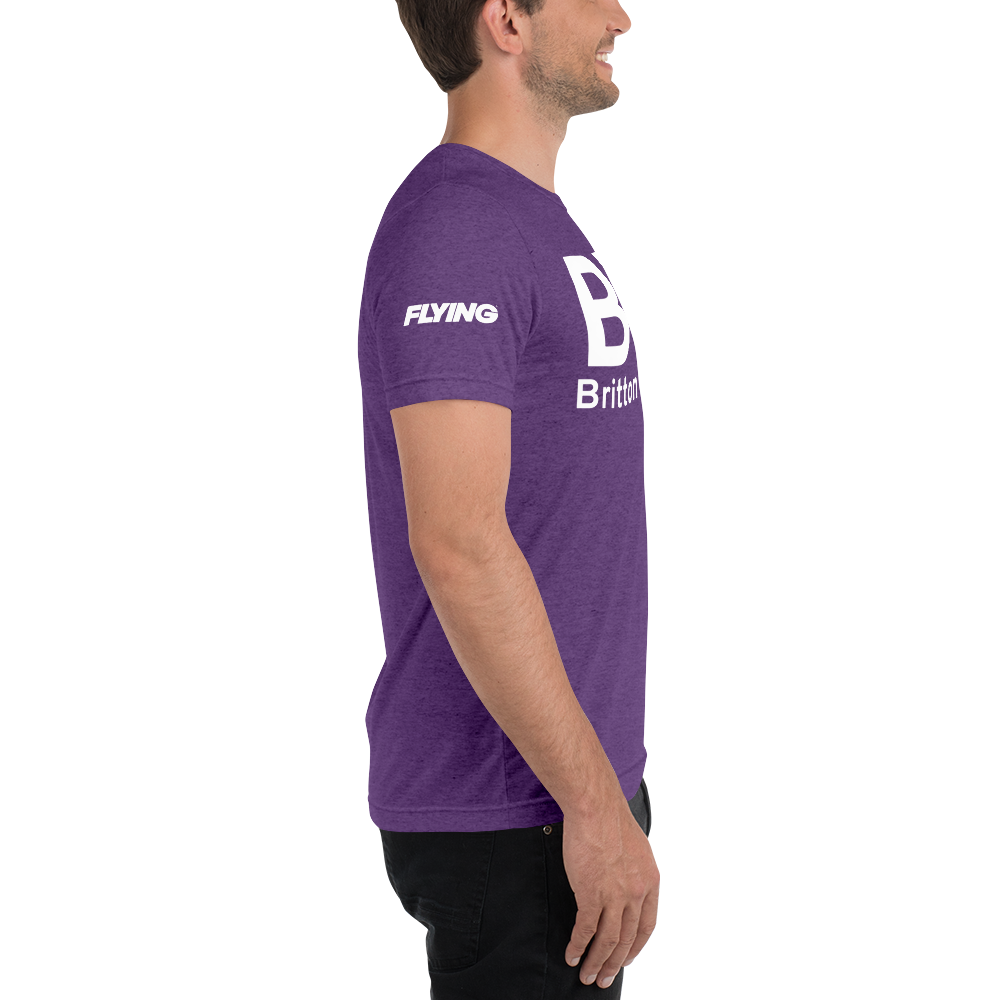 Britton (KBTN) Airport Tri-blend T-Shirt 
