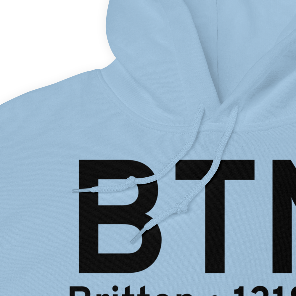 Britton (KBTN) Airport Hoodie Sweatshirt 