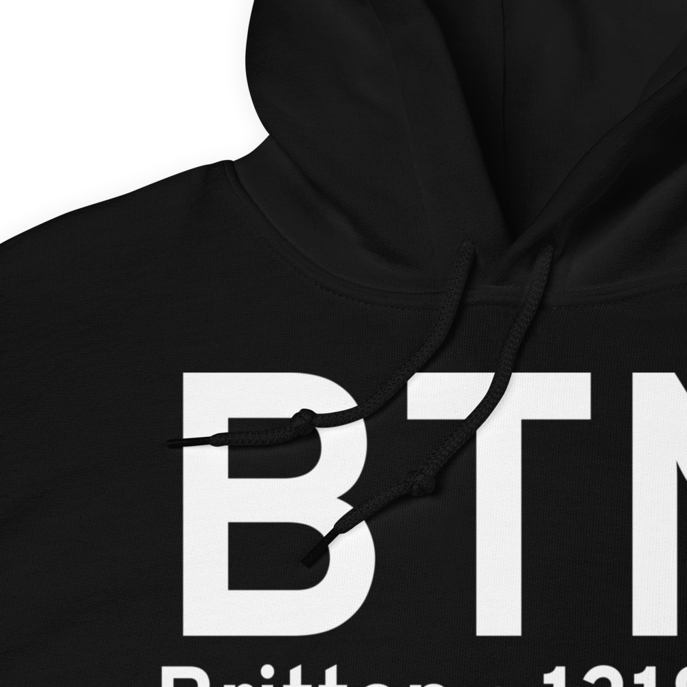 Britton (KBTN) Airport Hoodie Sweatshirt 