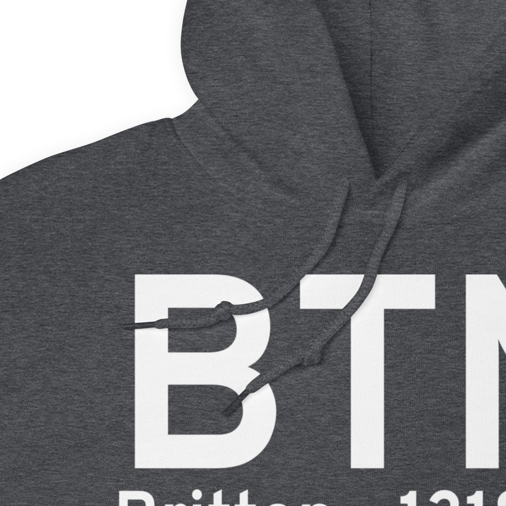 Britton (KBTN) Airport Hoodie Sweatshirt 