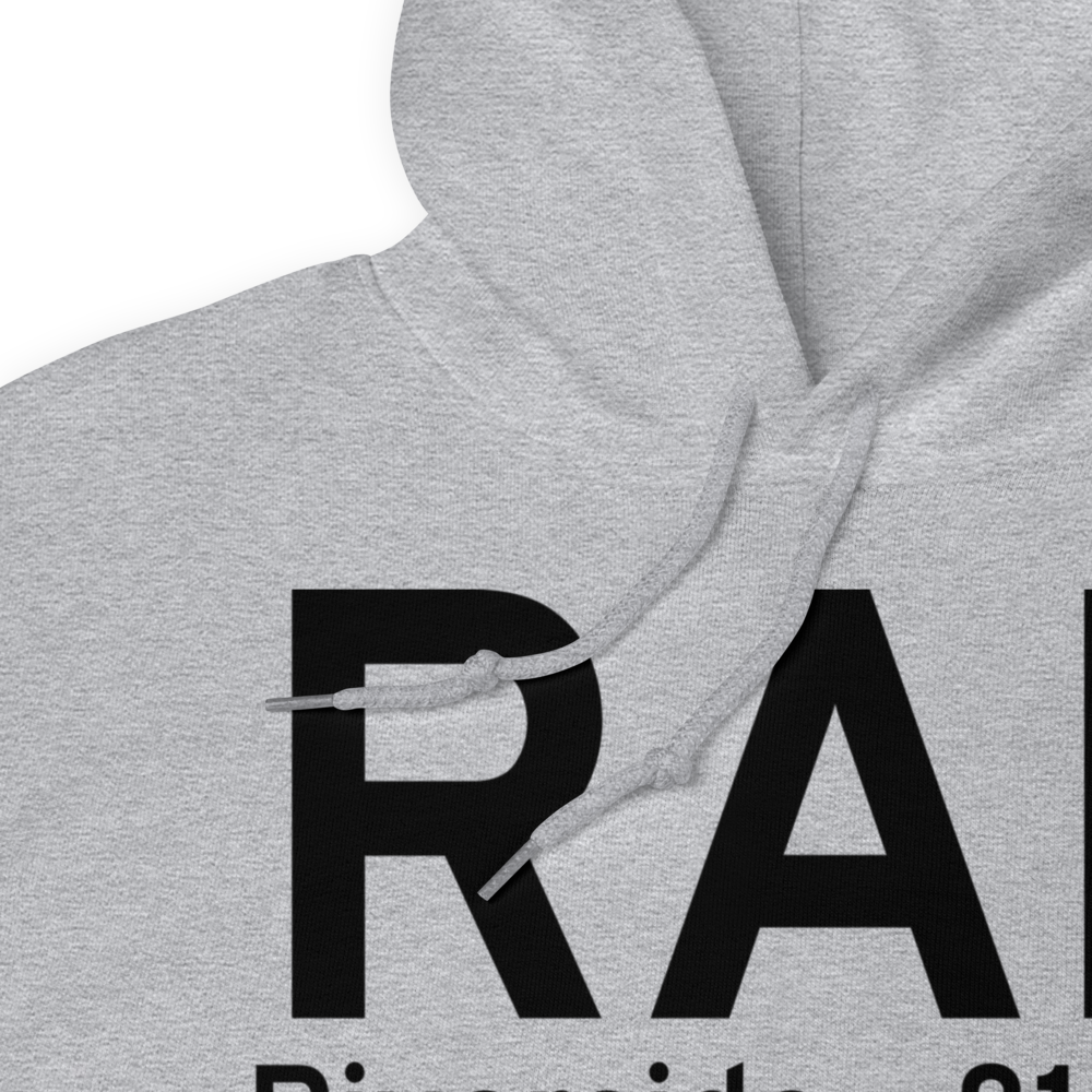 Riverside (KRAL) Airport Hoodie Sweatshirt 