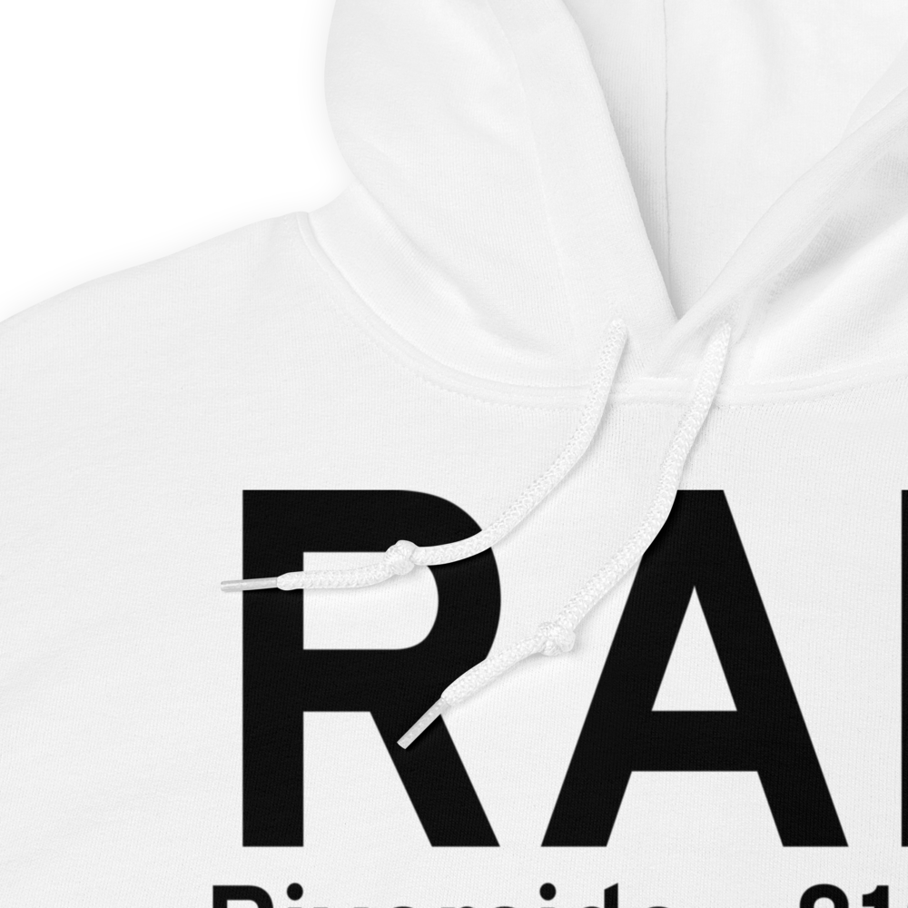 Riverside (KRAL) Airport Hoodie Sweatshirt 